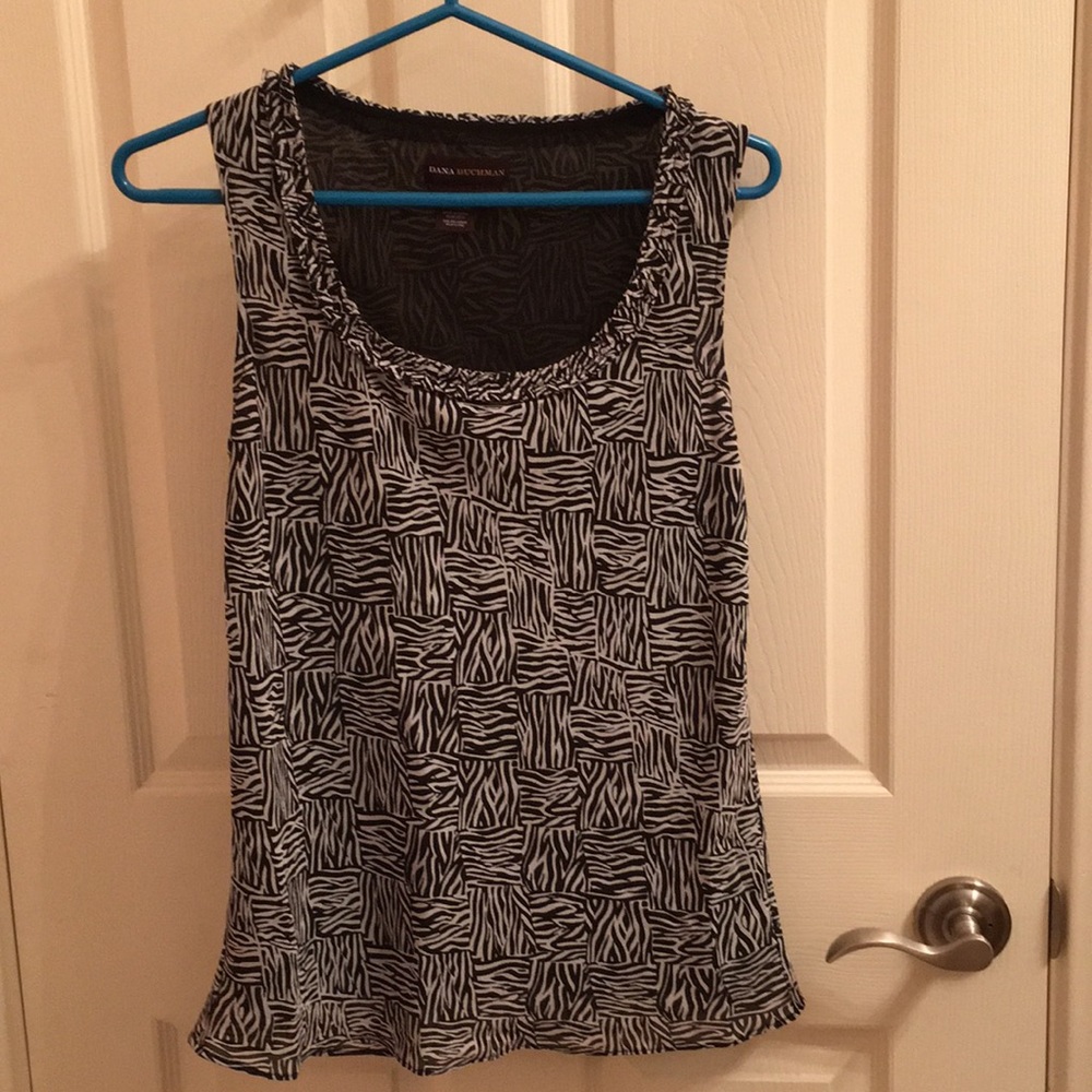 Animal print blouse